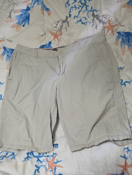 Eddie Bauer Pants - Eddie Bauer Light Gray Bermuda Shorts